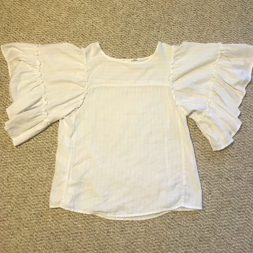 Women's Gap XS White top